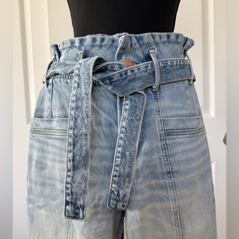 Porter Blue Women's Light Blue Wide-Leg Jeans - Picture 4 of 7